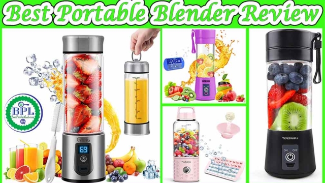 The Blend on the Go: Unleashing the Power of the Rechargeable Portable Blender