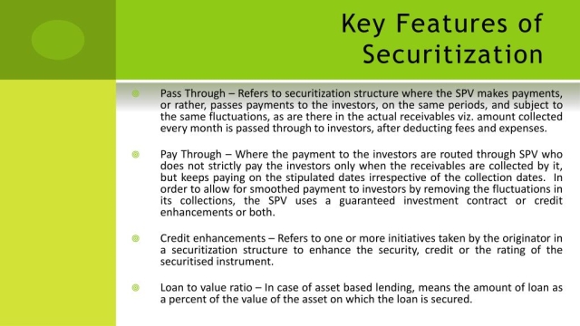 Unleashing the Power of Securitization: Innovative Solutions for Enhanced Security