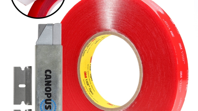 Stick Together: The Ultimate Guide to Double Sided Adhesive Tape